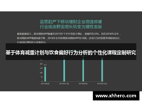 基于体育减重计划与饮食偏好行为分析的个性化课程定制研究